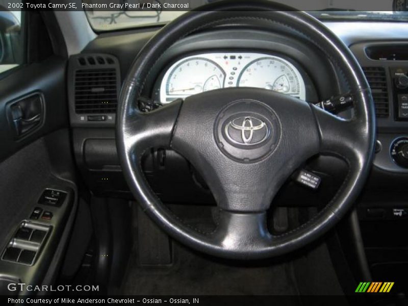 Phantom Gray Pearl / Dark Charcoal 2002 Toyota Camry SE