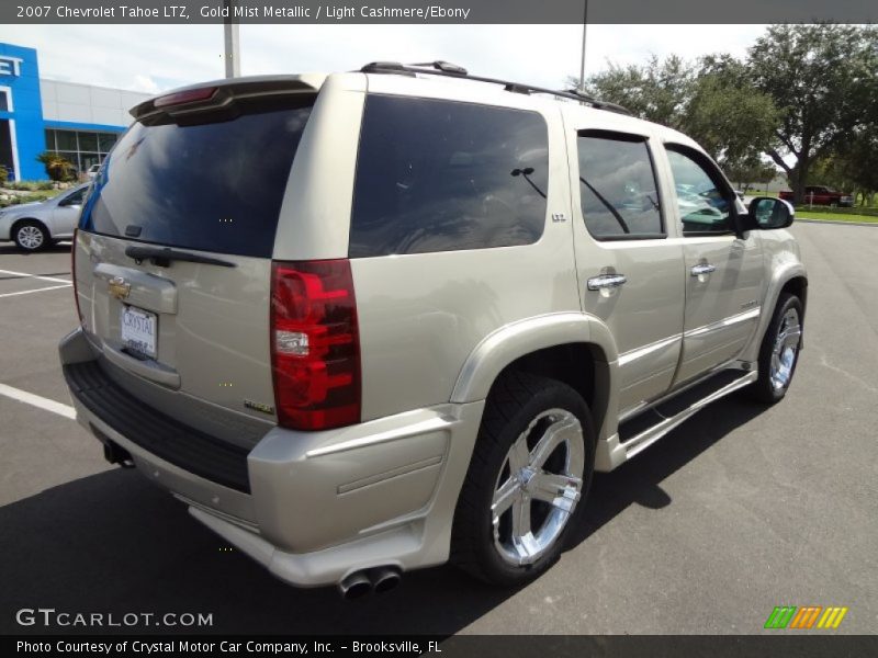 Gold Mist Metallic / Light Cashmere/Ebony 2007 Chevrolet Tahoe LTZ