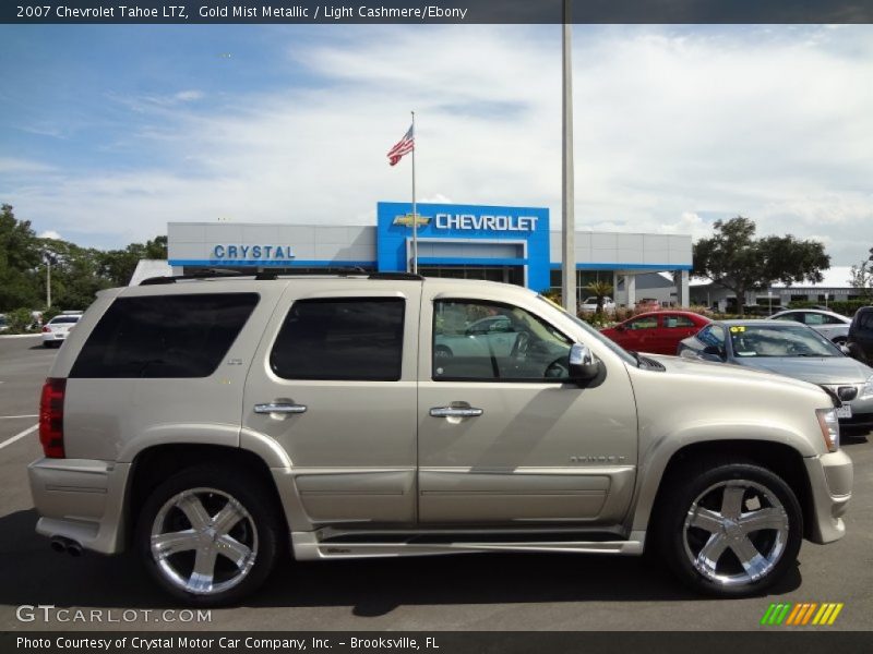Gold Mist Metallic / Light Cashmere/Ebony 2007 Chevrolet Tahoe LTZ