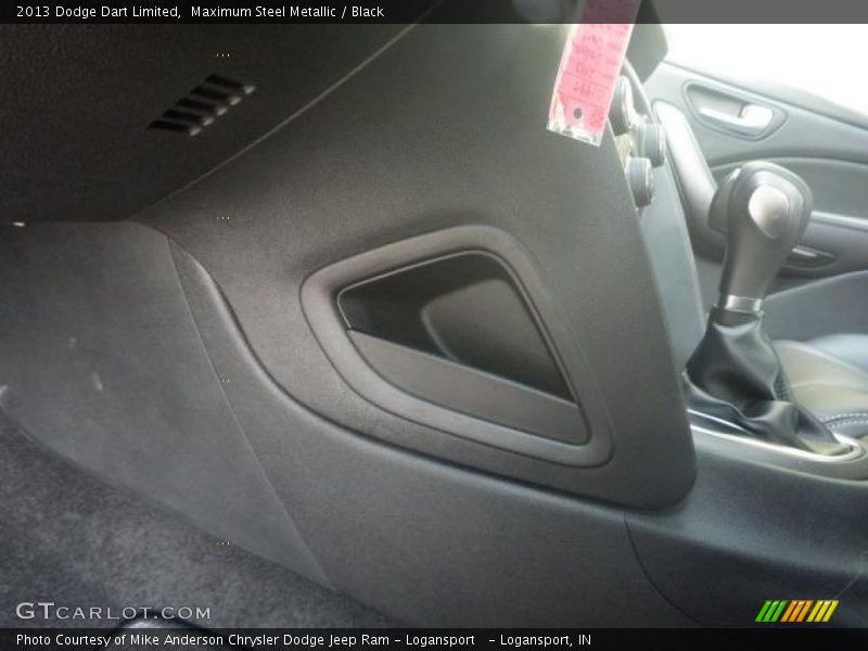 Maximum Steel Metallic / Black 2013 Dodge Dart Limited