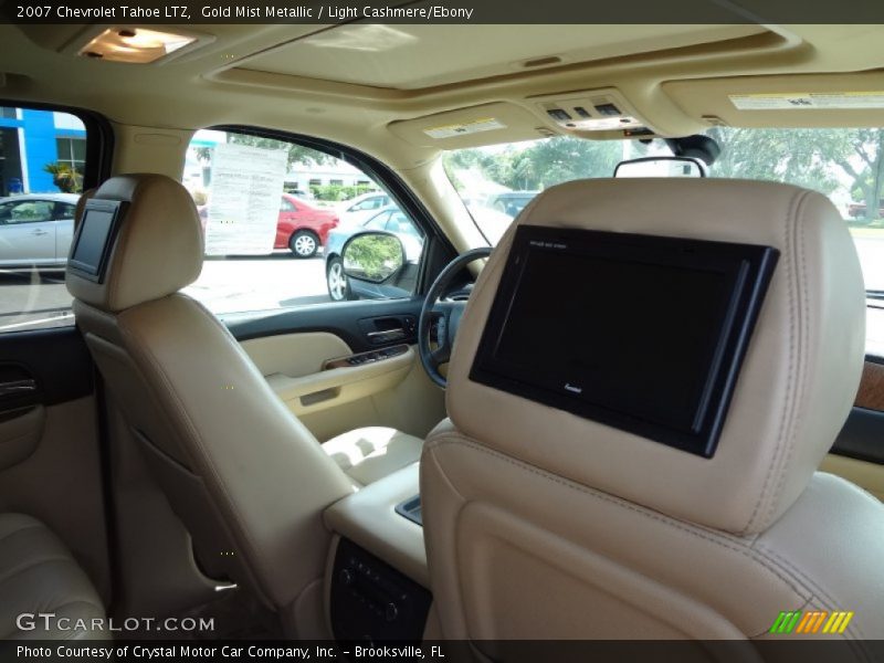 Gold Mist Metallic / Light Cashmere/Ebony 2007 Chevrolet Tahoe LTZ