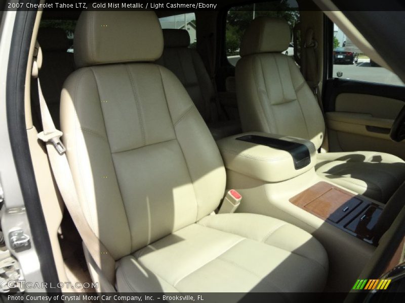Gold Mist Metallic / Light Cashmere/Ebony 2007 Chevrolet Tahoe LTZ