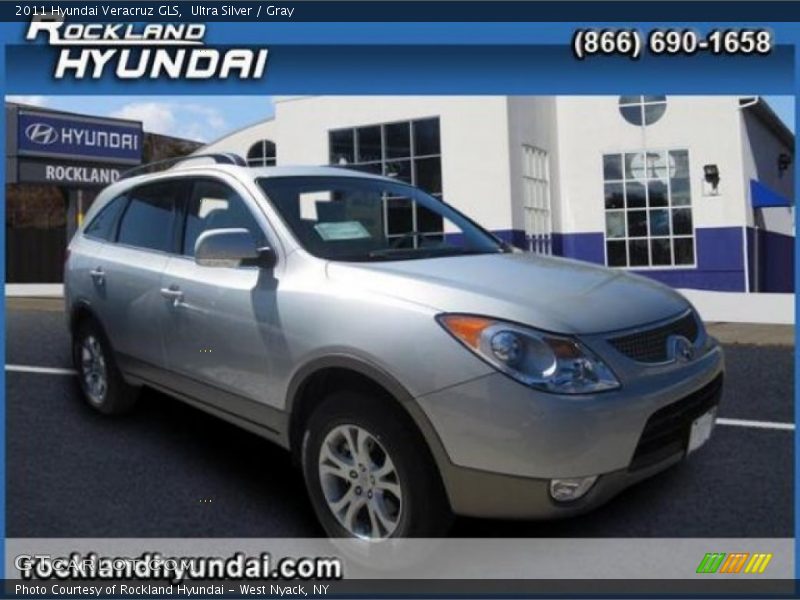 Ultra Silver / Gray 2011 Hyundai Veracruz GLS