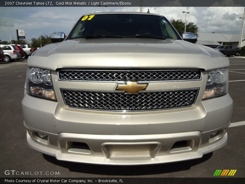 Gold Mist Metallic / Light Cashmere/Ebony 2007 Chevrolet Tahoe LTZ