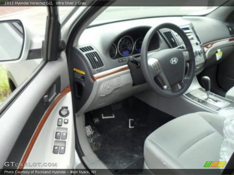 Ultra Silver / Gray 2011 Hyundai Veracruz GLS