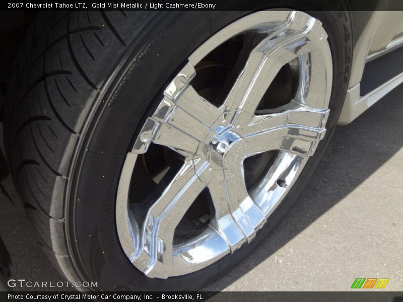 Gold Mist Metallic / Light Cashmere/Ebony 2007 Chevrolet Tahoe LTZ