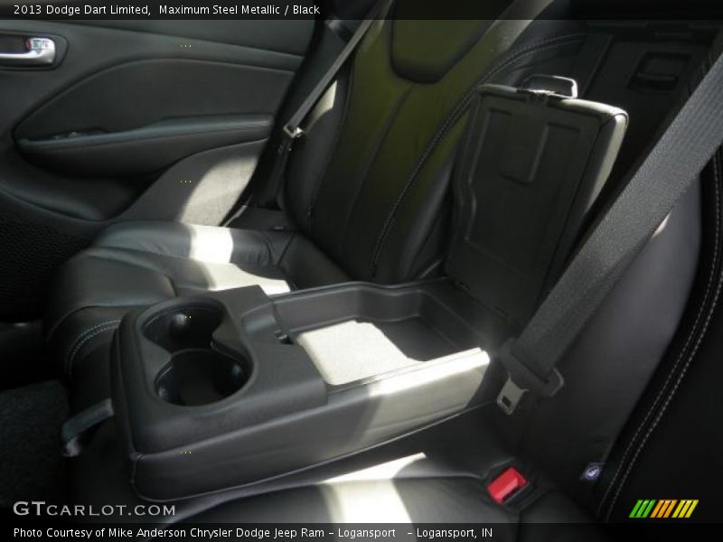 Maximum Steel Metallic / Black 2013 Dodge Dart Limited