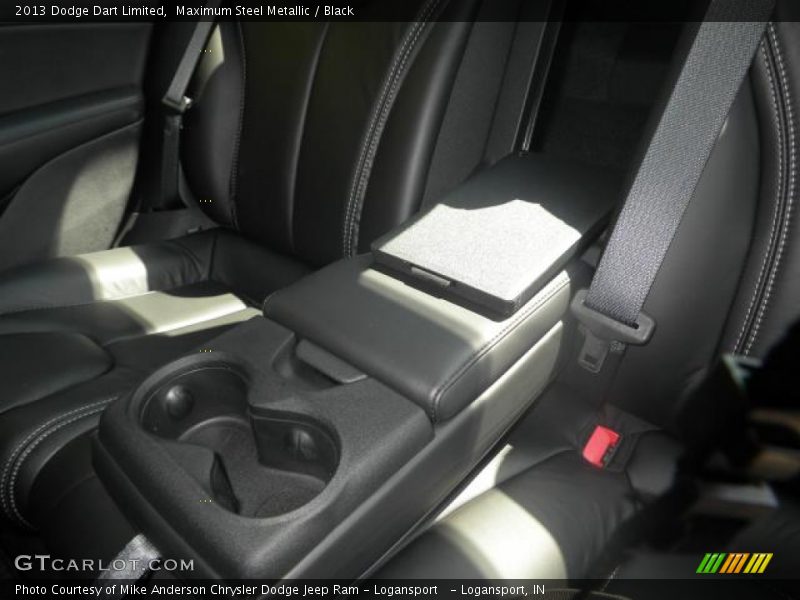 Maximum Steel Metallic / Black 2013 Dodge Dart Limited