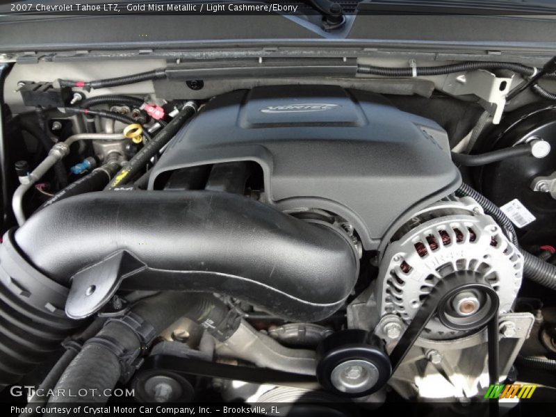 Gold Mist Metallic / Light Cashmere/Ebony 2007 Chevrolet Tahoe LTZ