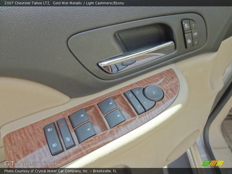 Gold Mist Metallic / Light Cashmere/Ebony 2007 Chevrolet Tahoe LTZ