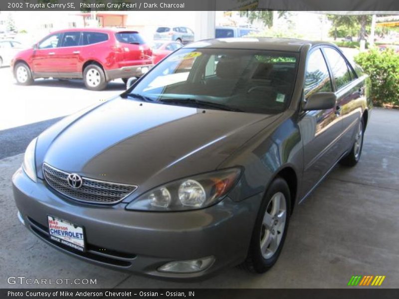 Phantom Gray Pearl / Dark Charcoal 2002 Toyota Camry SE