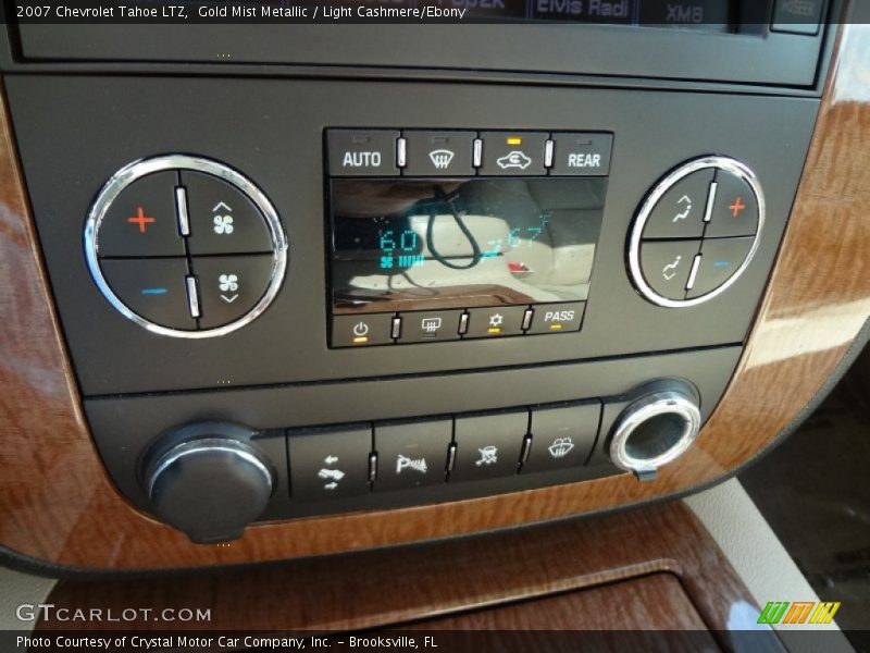 Gold Mist Metallic / Light Cashmere/Ebony 2007 Chevrolet Tahoe LTZ