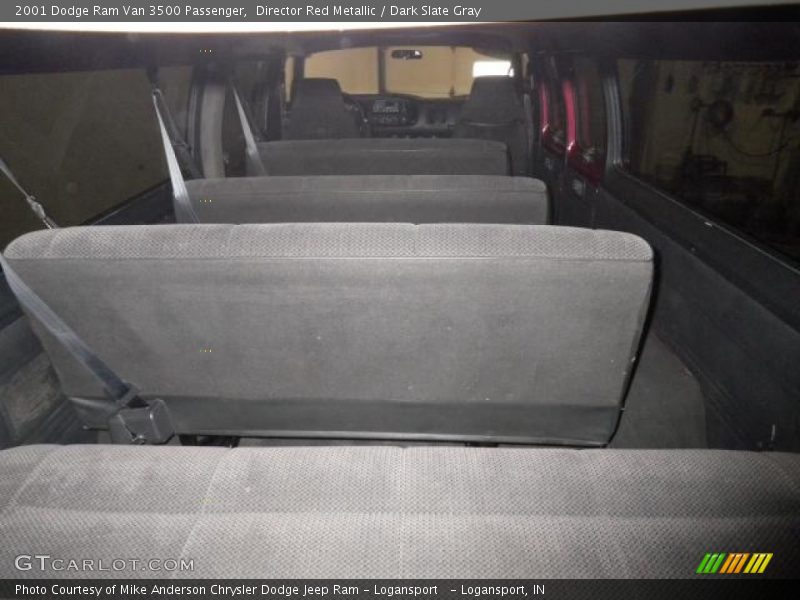Director Red Metallic / Dark Slate Gray 2001 Dodge Ram Van 3500 Passenger
