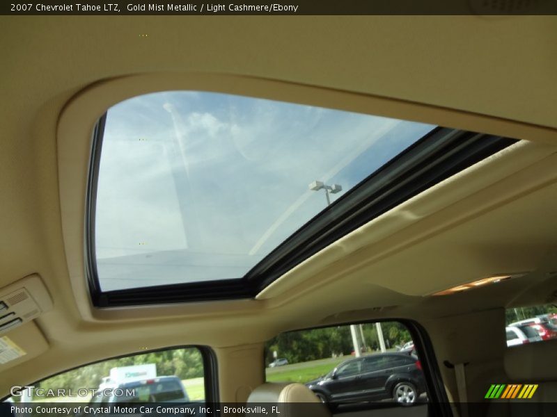 Gold Mist Metallic / Light Cashmere/Ebony 2007 Chevrolet Tahoe LTZ