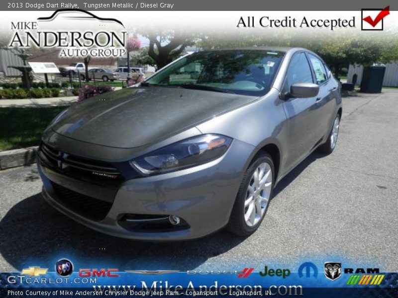 Tungsten Metallic / Diesel Gray 2013 Dodge Dart Rallye