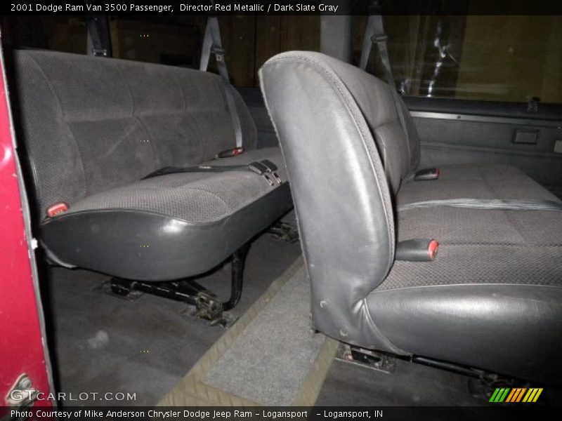 Director Red Metallic / Dark Slate Gray 2001 Dodge Ram Van 3500 Passenger
