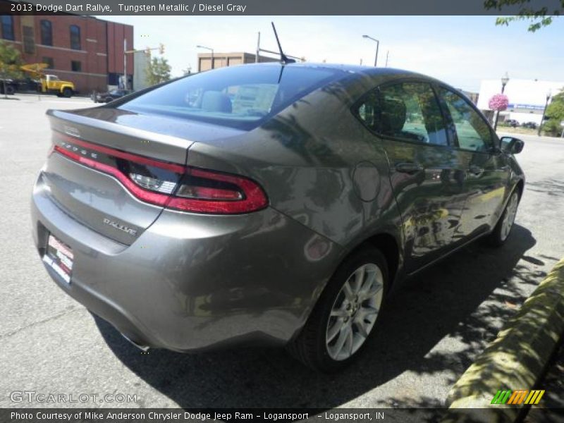 Tungsten Metallic / Diesel Gray 2013 Dodge Dart Rallye