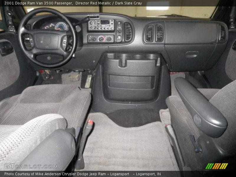 Dashboard of 2001 Ram Van 3500 Passenger