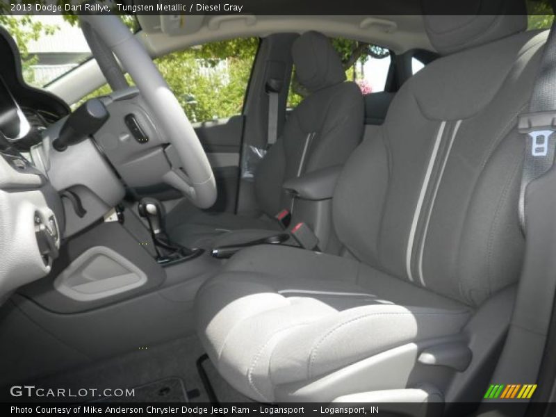 Tungsten Metallic / Diesel Gray 2013 Dodge Dart Rallye