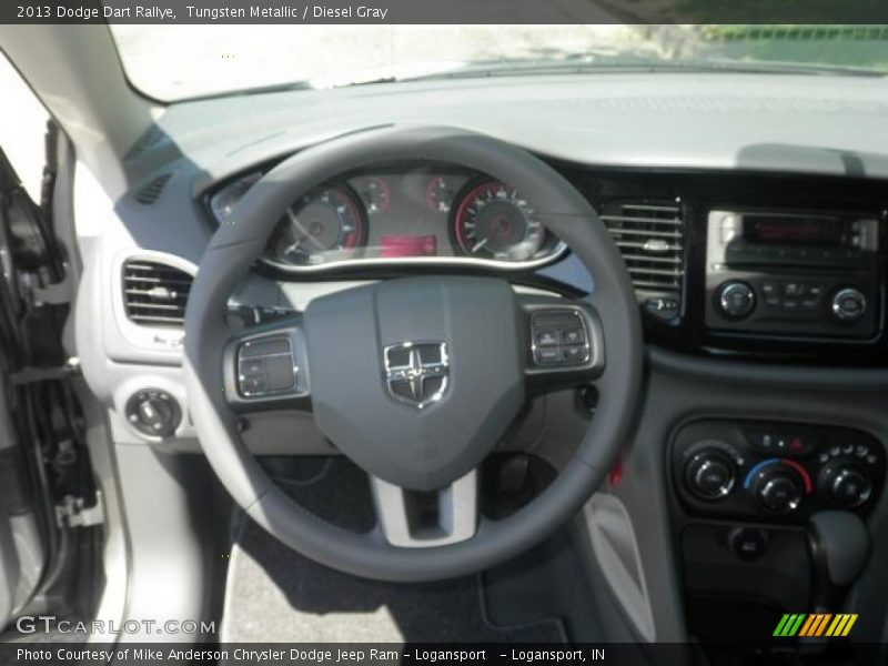 Tungsten Metallic / Diesel Gray 2013 Dodge Dart Rallye