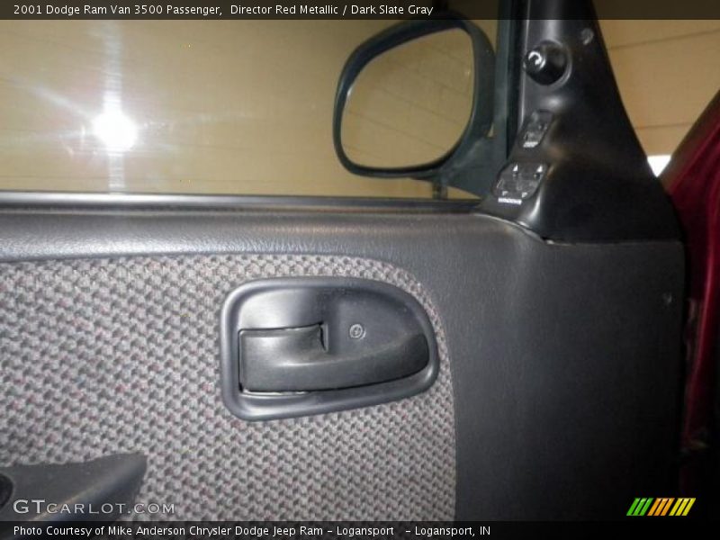Director Red Metallic / Dark Slate Gray 2001 Dodge Ram Van 3500 Passenger