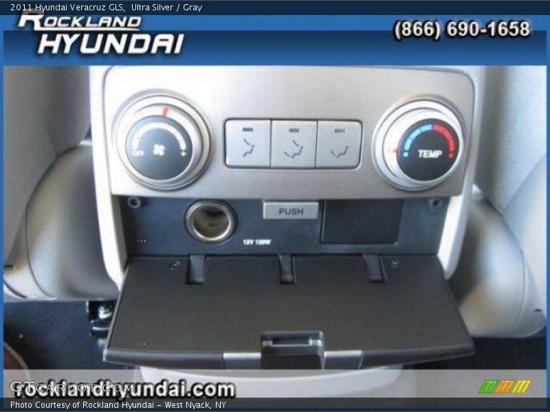 Ultra Silver / Gray 2011 Hyundai Veracruz GLS