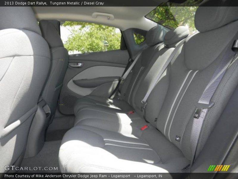 Tungsten Metallic / Diesel Gray 2013 Dodge Dart Rallye