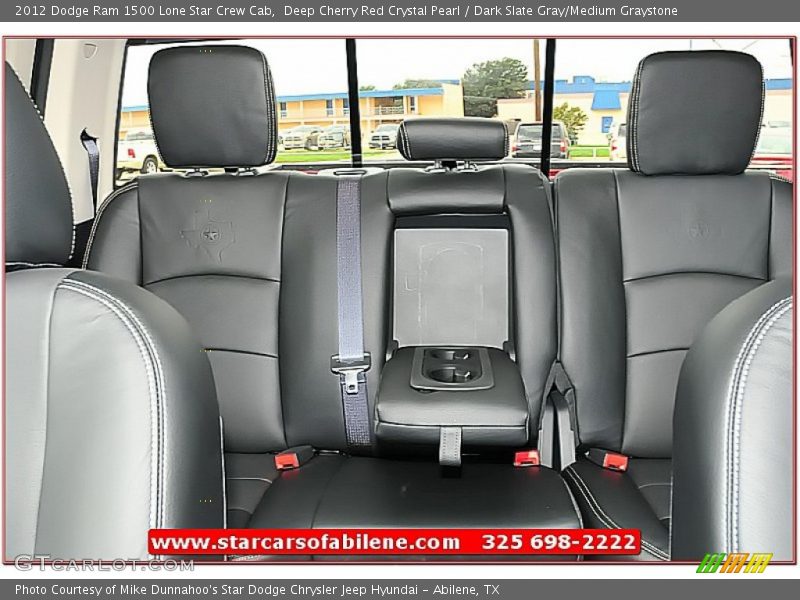 Deep Cherry Red Crystal Pearl / Dark Slate Gray/Medium Graystone 2012 Dodge Ram 1500 Lone Star Crew Cab