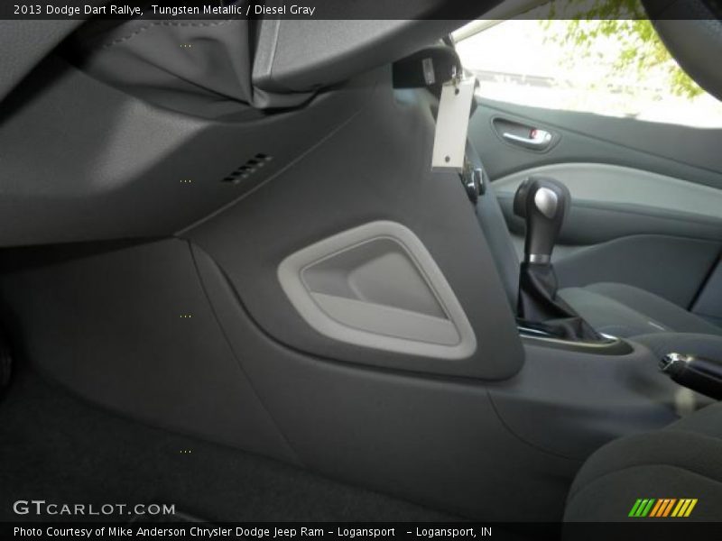 Tungsten Metallic / Diesel Gray 2013 Dodge Dart Rallye