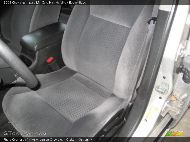 Gold Mist Metallic / Ebony Black 2008 Chevrolet Impala LS