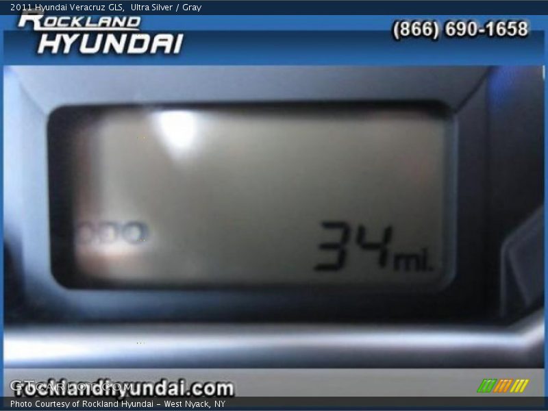 Ultra Silver / Gray 2011 Hyundai Veracruz GLS