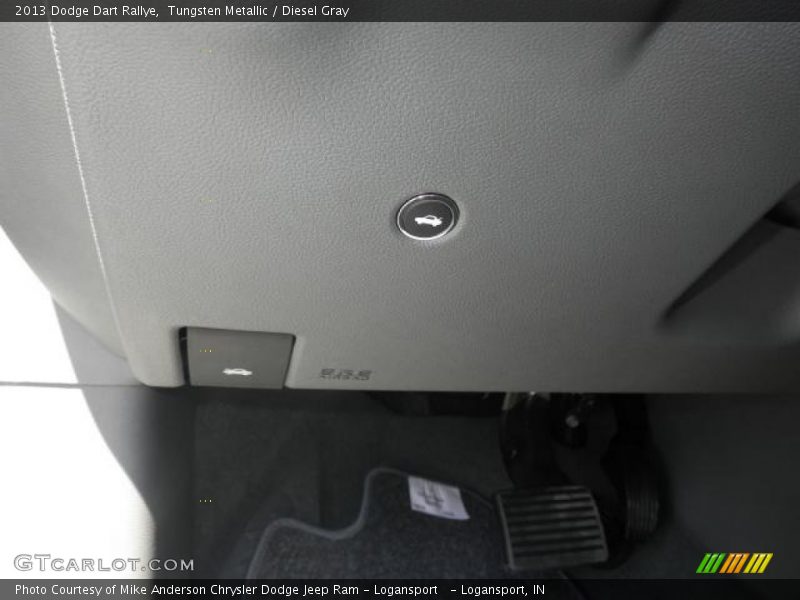 Tungsten Metallic / Diesel Gray 2013 Dodge Dart Rallye