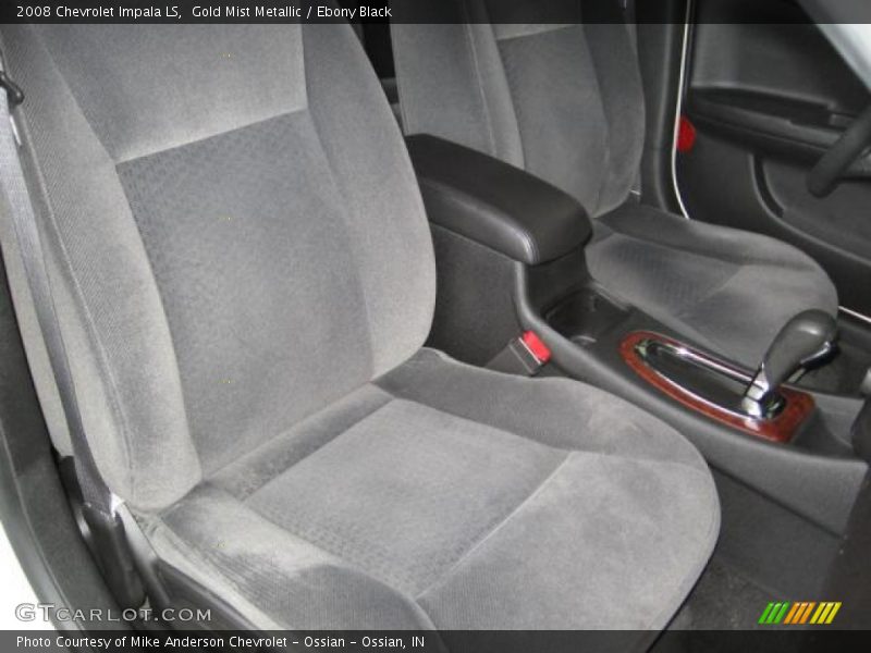 Gold Mist Metallic / Ebony Black 2008 Chevrolet Impala LS
