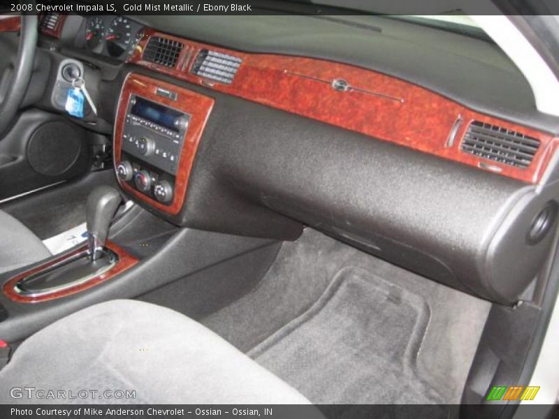 Gold Mist Metallic / Ebony Black 2008 Chevrolet Impala LS