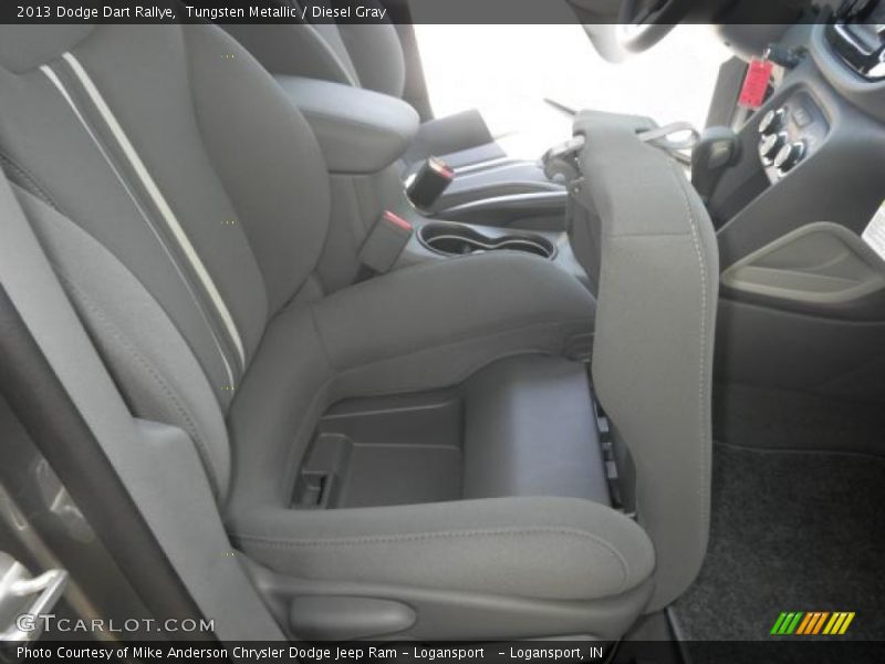 Tungsten Metallic / Diesel Gray 2013 Dodge Dart Rallye