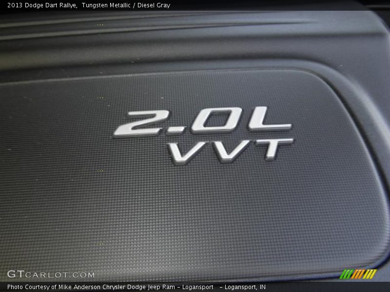 Tungsten Metallic / Diesel Gray 2013 Dodge Dart Rallye