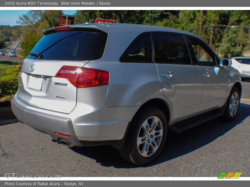 Billet Silver Metallic / Ebony 2009 Acura MDX Technology