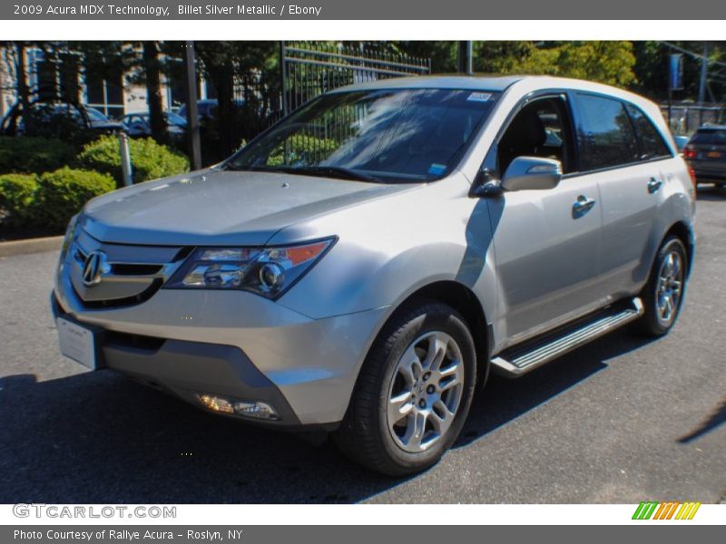 Billet Silver Metallic / Ebony 2009 Acura MDX Technology
