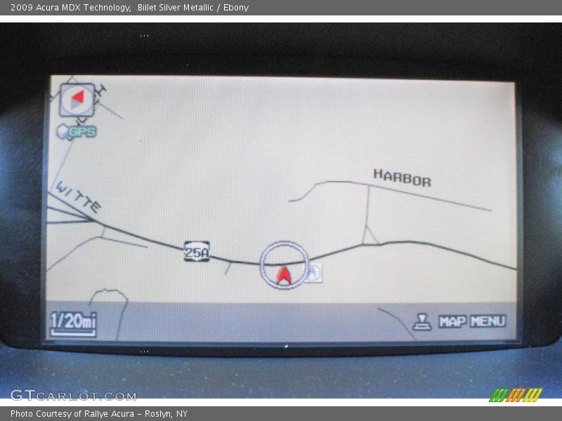 Billet Silver Metallic / Ebony 2009 Acura MDX Technology