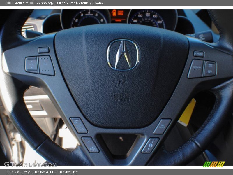 Billet Silver Metallic / Ebony 2009 Acura MDX Technology
