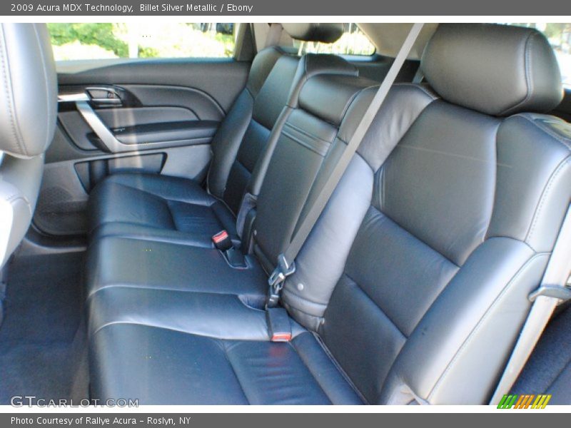 Billet Silver Metallic / Ebony 2009 Acura MDX Technology