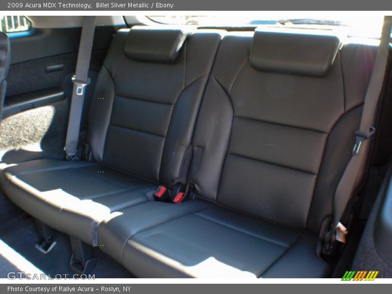 Billet Silver Metallic / Ebony 2009 Acura MDX Technology