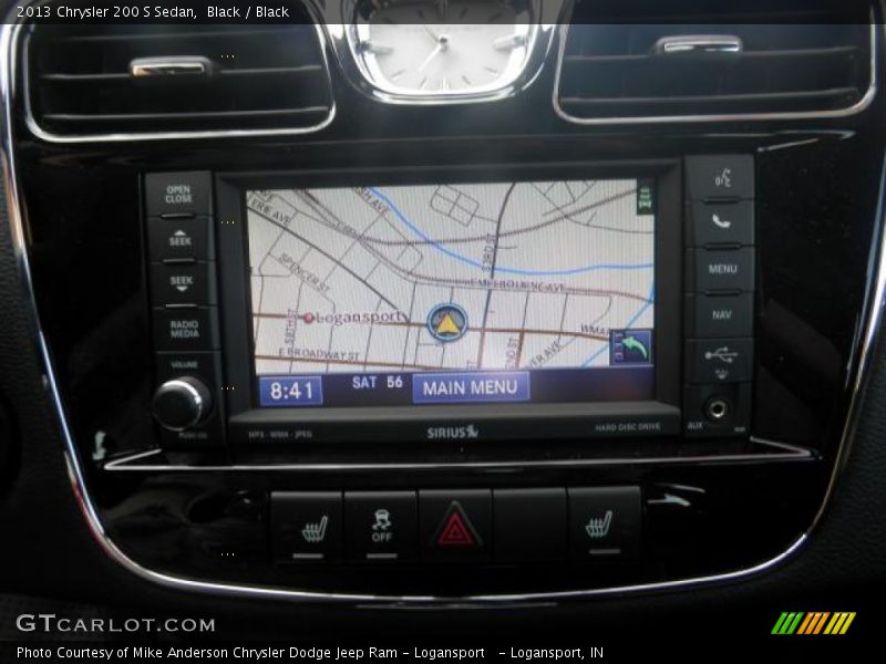 Black / Black 2013 Chrysler 200 S Sedan