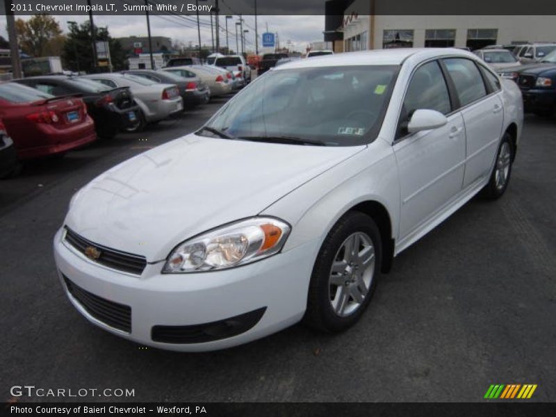 Summit White / Ebony 2011 Chevrolet Impala LT