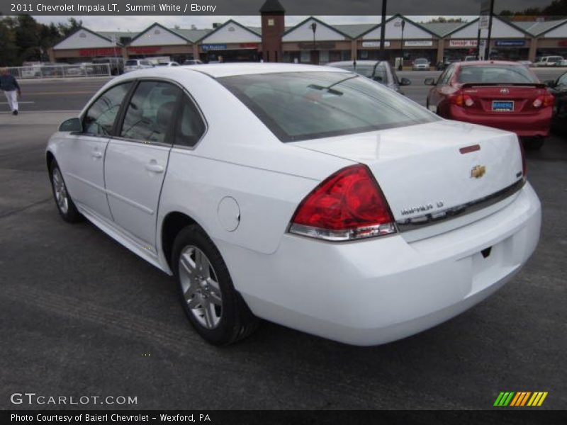 Summit White / Ebony 2011 Chevrolet Impala LT