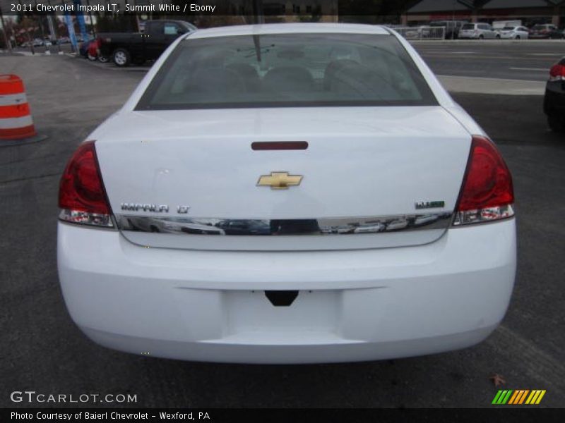 Summit White / Ebony 2011 Chevrolet Impala LT