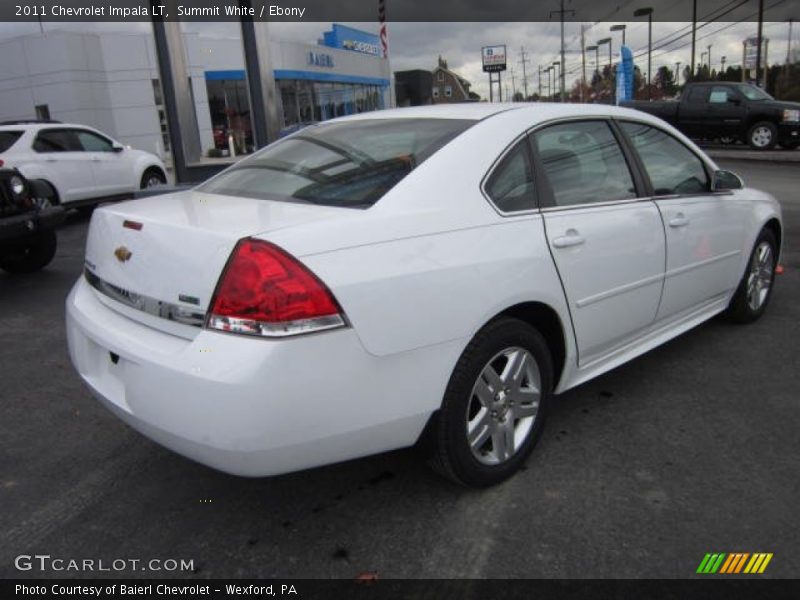 Summit White / Ebony 2011 Chevrolet Impala LT