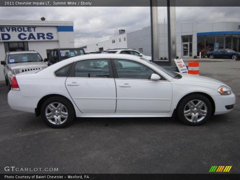 Summit White / Ebony 2011 Chevrolet Impala LT
