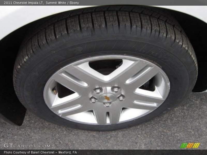 Summit White / Ebony 2011 Chevrolet Impala LT