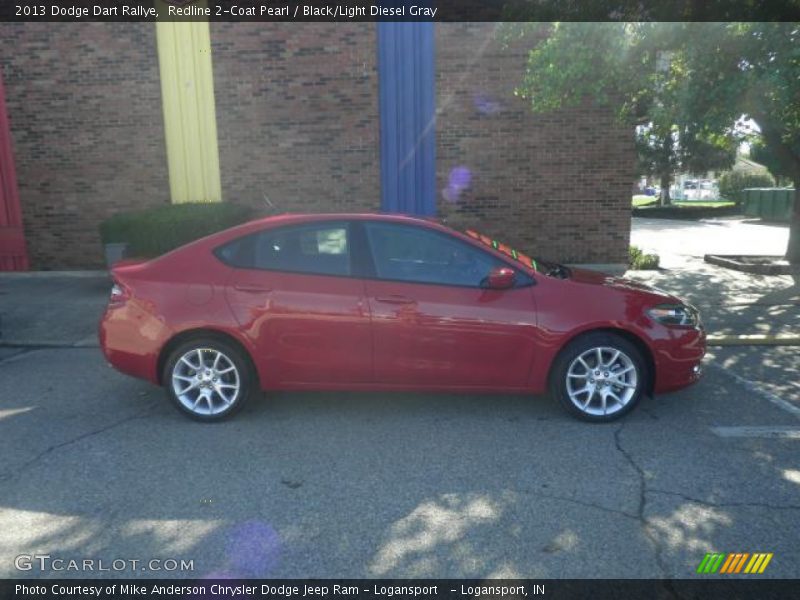 Redline 2-Coat Pearl / Black/Light Diesel Gray 2013 Dodge Dart Rallye